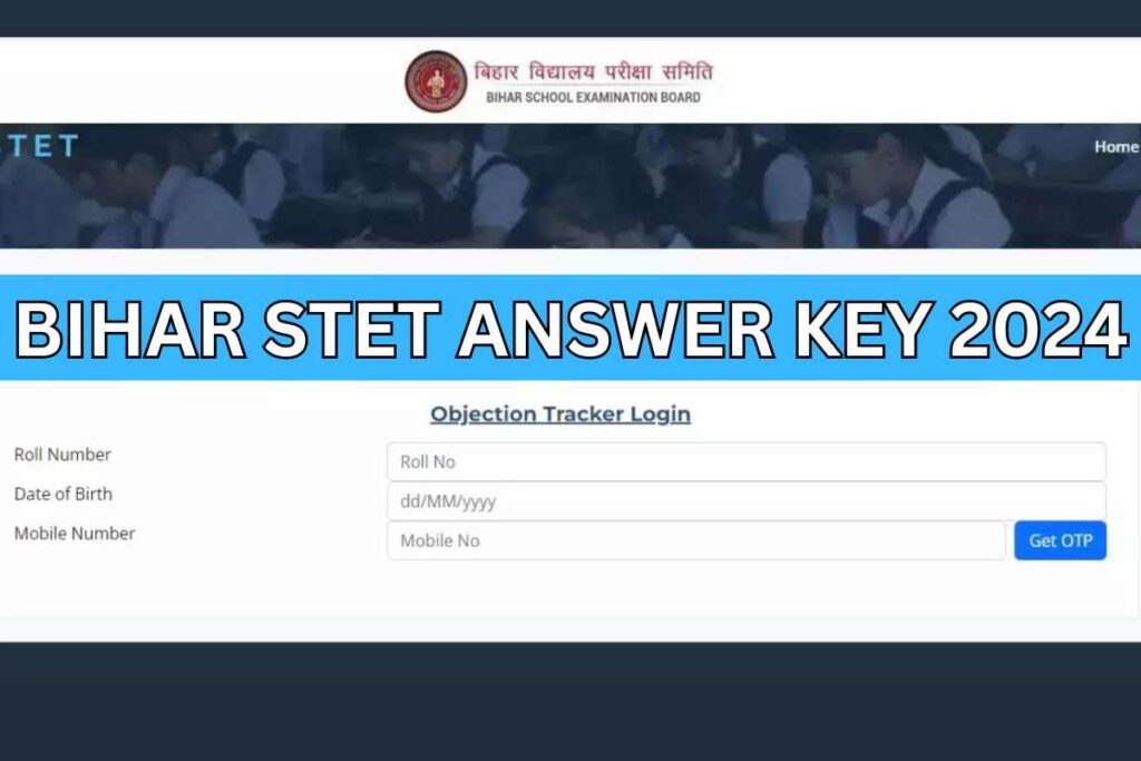 Bihar STET Answer Key 2024