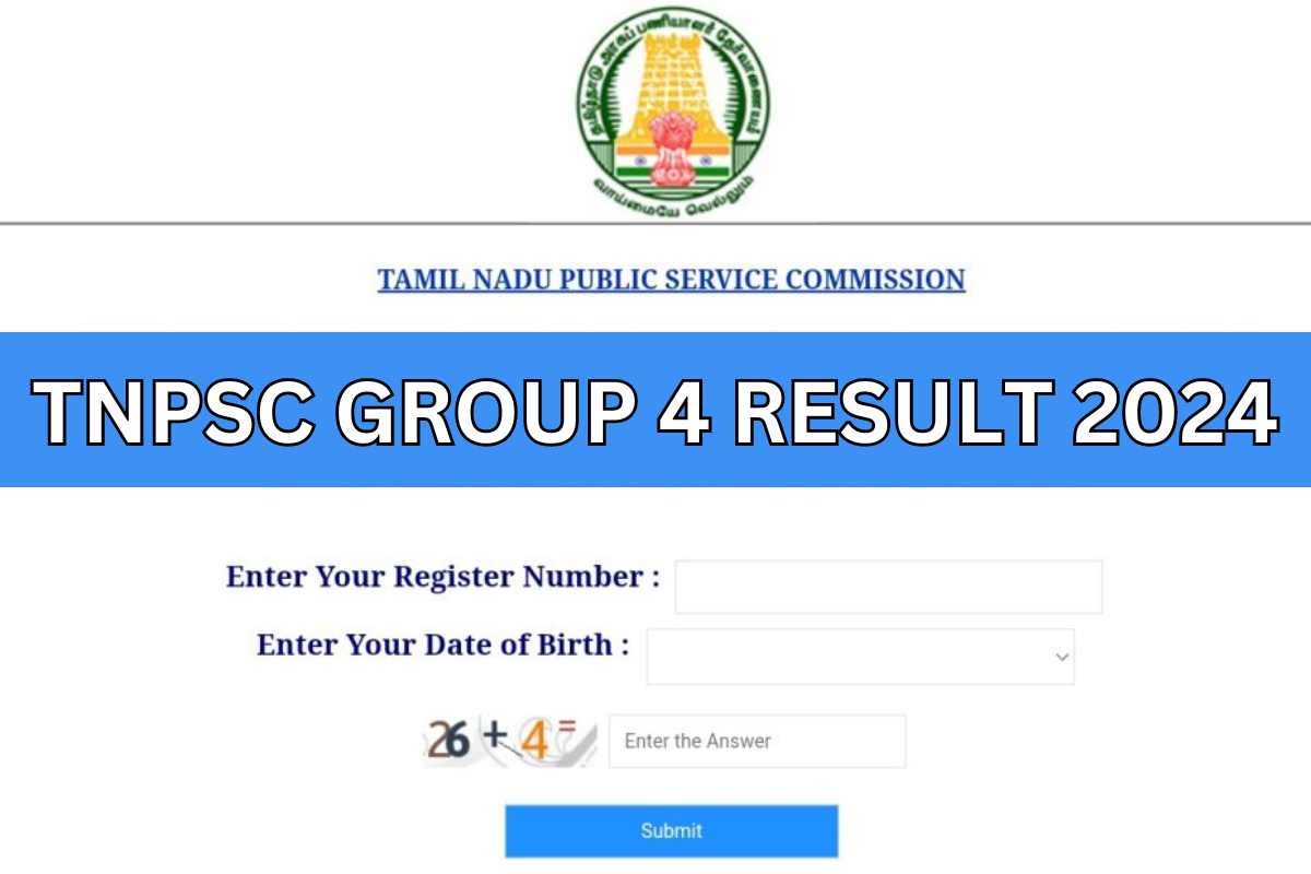TNPSC Group 4 Result 2024
